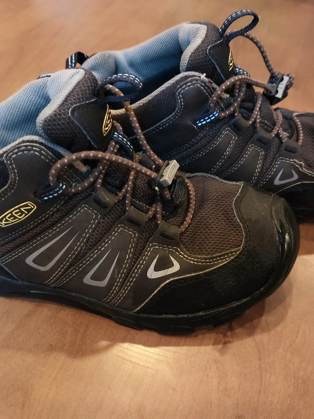 Keen Brown and Gray Trail Sneakers
